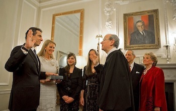 Since being sworn in on Saturday, Andrew Cuomo has already made moves with big implications for transit. Photo: Andrew Cuomo Flickr