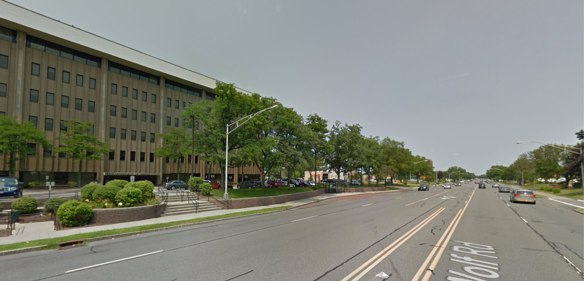 This is the road that engineers at New York State DOT headquarters drive to work on. Image: Google Maps