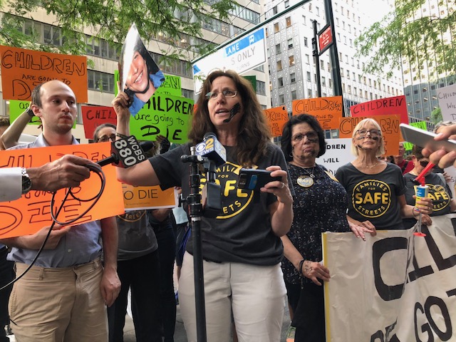 "We will not take no for an answer," said Amy Cohen.