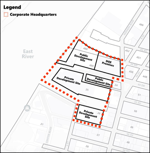 The deal puts Amazon's new HQ2 on the waterfront in Long Island City. Photo: Empire State Development