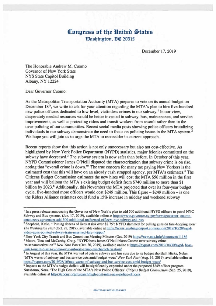 cuomo letter 1