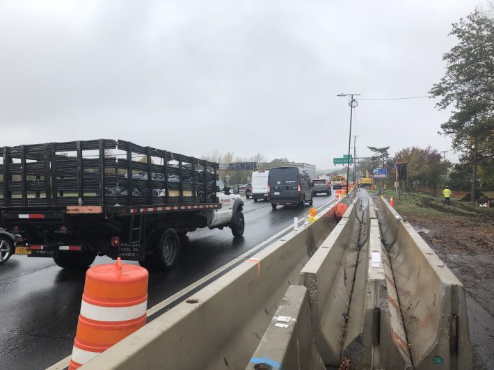 The state is adding plane to the Staten Island Expressway, hoping it will help cars and trucks like these whiz through the borough.