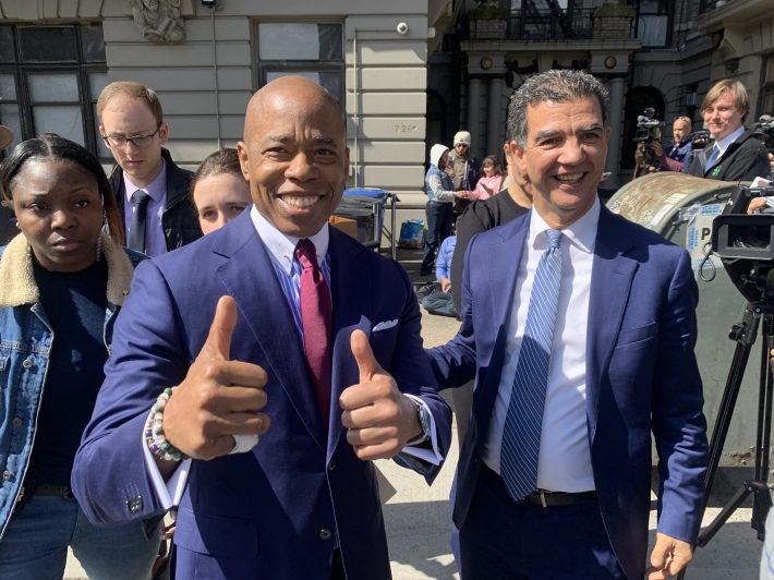 He likes us, he really likes us. Photo: Gersh Kuntzman