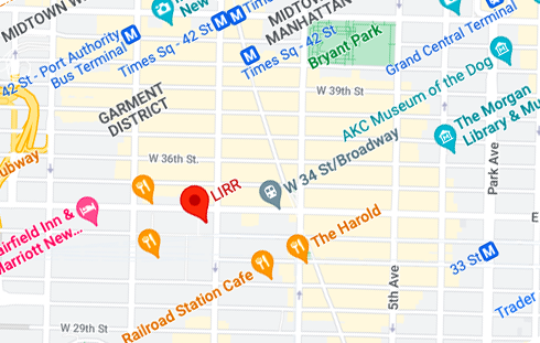 There is not a lot of open space (and certainly not much active recreation space) near Penn Station.